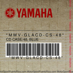 MWV-GLACD-CS-48 Original OEM YAMAHA