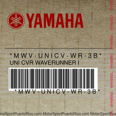 MWV-UNICV-WR-3B Original OEM YAMAHA