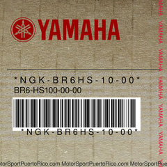 NGK-BR6HS-10-00 Original OEM YAMAHA