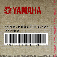 NGK-DPR6E-B9-00 Original OEM YAMAHA