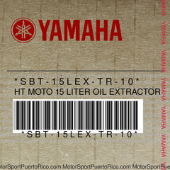 SBT-15LEX-TR-10 Original OEM YAMAHA