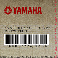 SMB-04XXC-RD-SM Original OEM YAMAHA