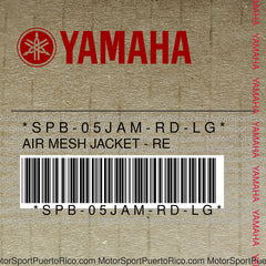 SPB-05JAM-RD-LG Original OEM YAMAHA