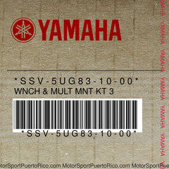 SSV-5UG83-10-00 Original OEM YAMAHA