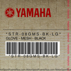 STR-08GMS-BK-LG Original OEM YAMAHA