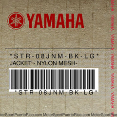 STR-08JNM-BK-LG Original OEM YAMAHA