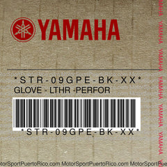 STR-09GPE-BK-XX Original OEM YAMAHA