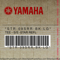 STR-09SRR-BK-LG Original OEM YAMAHA