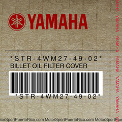 STR-4WM27-49-02 Original OEM YAMAHA