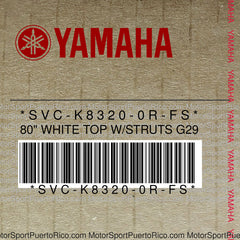 SVC-K8320-0R-FS Original OEM YAMAHA