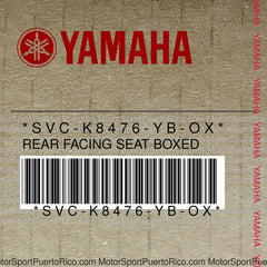 SVC-K8476-YB-OX Original OEM YAMAHA