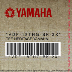 VDF-18THG-BK-2X Original OEM YAMAHA