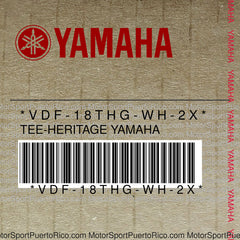 VDF-18THG-WH-2X Original OEM YAMAHA