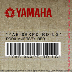 YAB-06XPD-RD-LG Original OEM YAMAHA