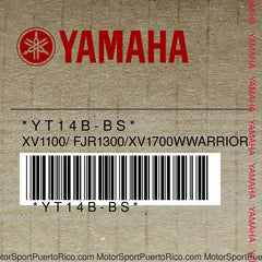 YT14B-BS Original OEM YAMAHA