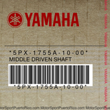 5PX-1755A-10-00 Original OEM YAMAHA
